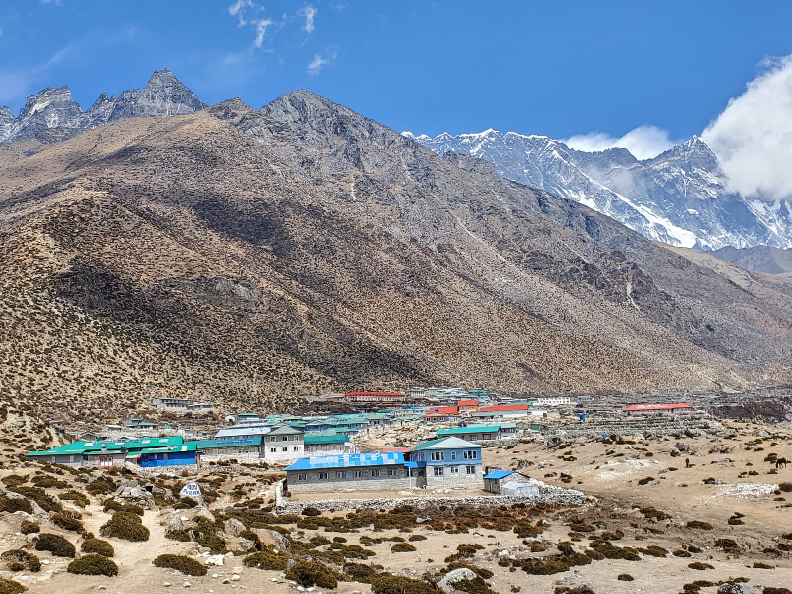 Dingboche to Lukla Helicopter Shararing Flight