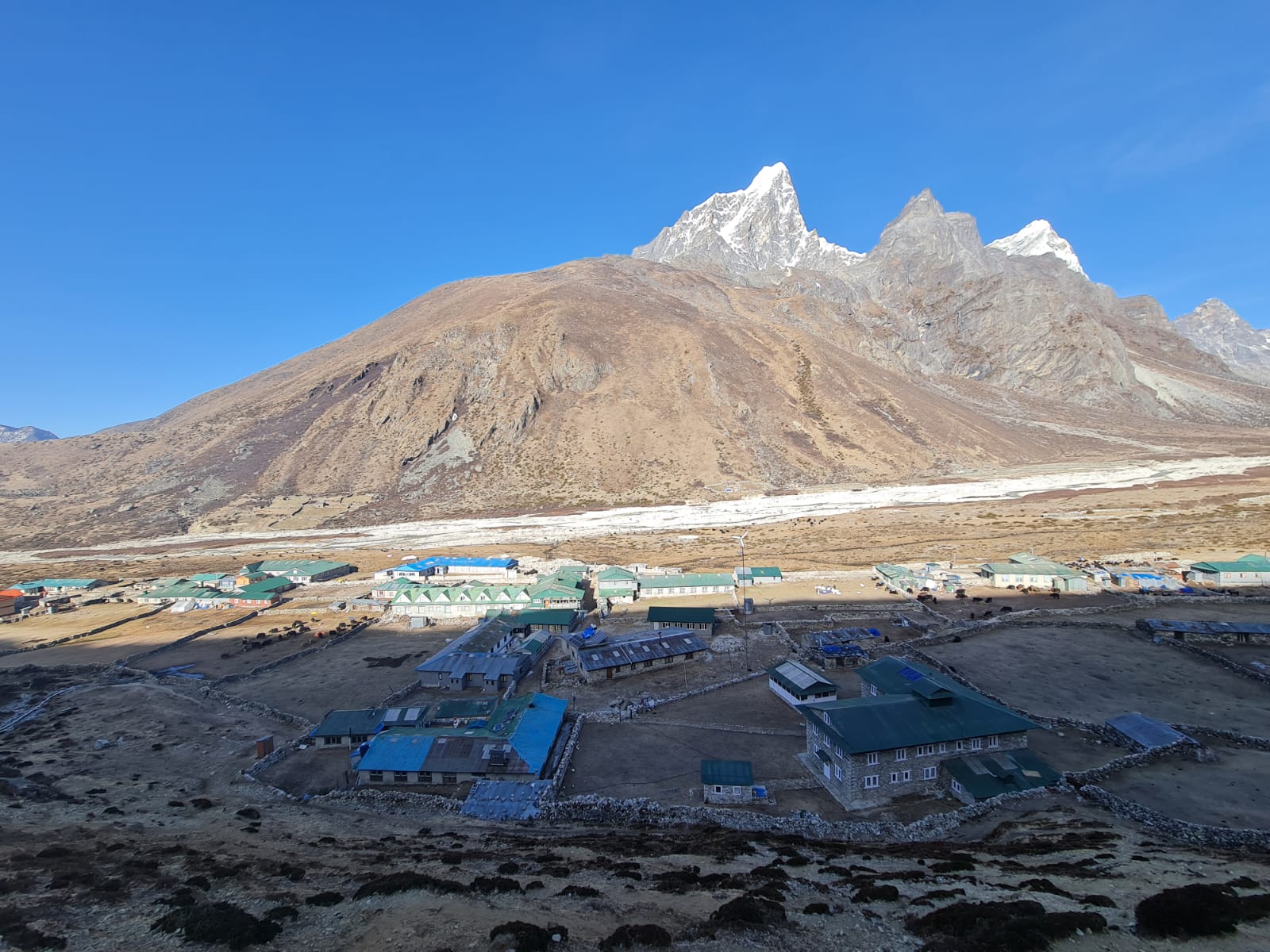 Pheriche to Kathmandu Shared Helicopter Flight